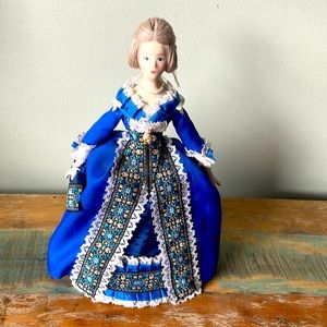 Collectible handcrafted porcelain doll